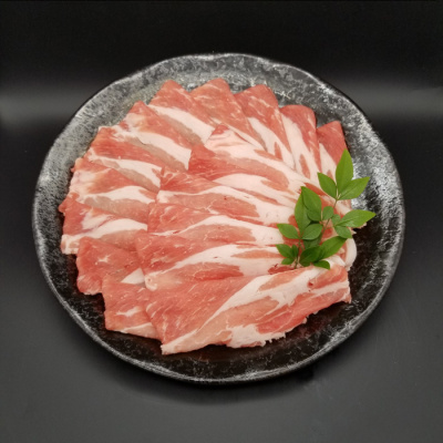 鹿児島県産黒豚「黒の匠」肩ロースしゃぶしゃぶ用≪クール便・冷蔵≫