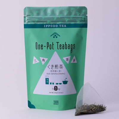 三角茶袋くき煎茶9袋入