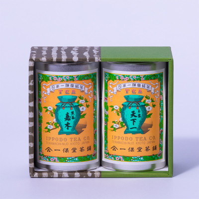 玉露　天下一 ・ 煎茶　嘉木　小缶詰合せ