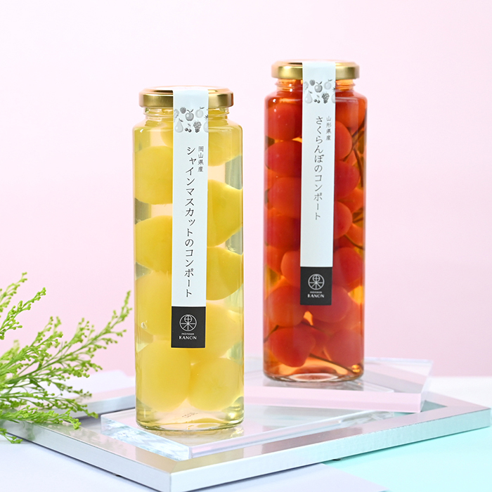 かのん商品 KANON 国産コンポート2本アソート（FC-P2229）(sf221303)｜阪神
