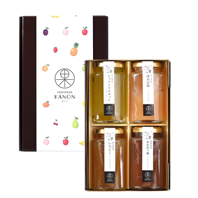 KANON 国産コンフィチュール4本アソート（FC-P2233）