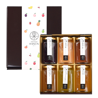 KANON 国産コンフィチュール6本アソート（FC-P2235）