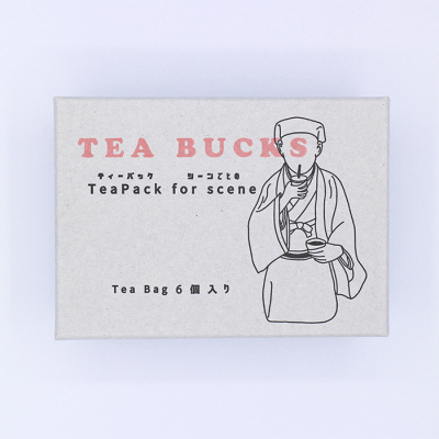 【TEA BUCKS】Tea Pack for Scene　4g×6