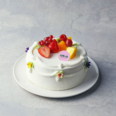 フルーツデコレーションケーキ 4号【ケーキダイアリー】(sf231528