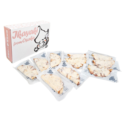 冷凍いか焼き10枚BOX≪クール便・冷凍≫