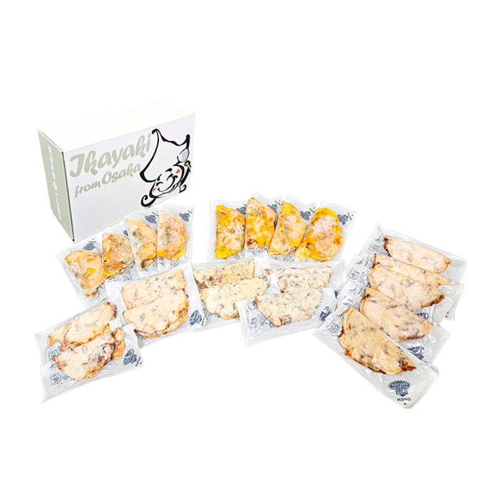 冷凍いか焼きバラエティBOX≪クール便・冷凍≫(sf232056)｜阪神
