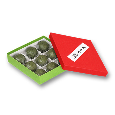 朔日餅（3月）よもぎ餅　化粧箱