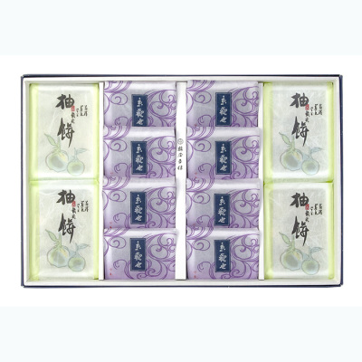 京観世・柚餅詰合せ（個包装12個入）（KYK-12）【夏みやげ】