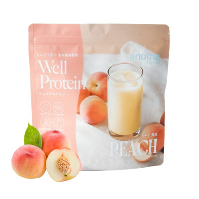「anomaプロテイン」Well Protein　ピーチ風味