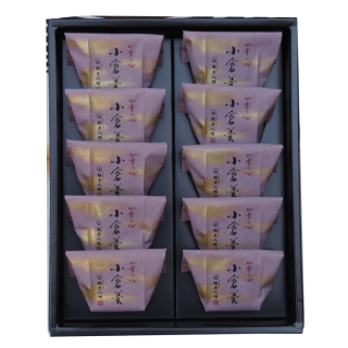 四季の心 小倉羹 10個入り【大阪みやげ】