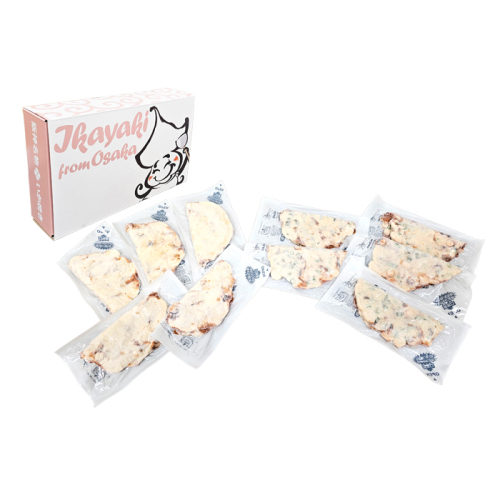 いか焼き 冷凍いか・ネギBOX≪クール便・冷凍≫【大阪みやげ】 いか焼き 冷凍いか・ネギBOX≪クール便・冷凍≫【大阪みやげ】