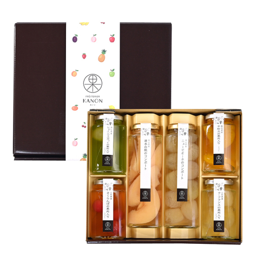 フリュテリーカノン KANON 国産フルーツジュレ&コンポート6本アソート(FC-P2228)【大阪みやげ】 フリュテリーカノン KANON 国産フルーツジュレ&コンポート6本アソート(FC-P2228)【大阪みやげ】