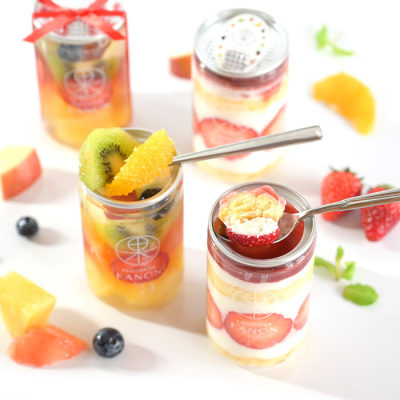 フルーツCanポンチ＆ケーキ（6本入）≪クール便・冷蔵≫【大阪みやげ】