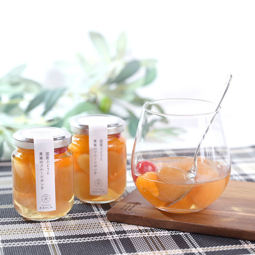 フリュテリーカノン 国産ぶどうと果実のフルーツポンチ 3本入り(FC-P2249)【大阪みやげ】 フリュテリーカノン 国産ぶどうと果実のフルーツポンチ 3本入り(FC-P2249)【大阪みやげ】