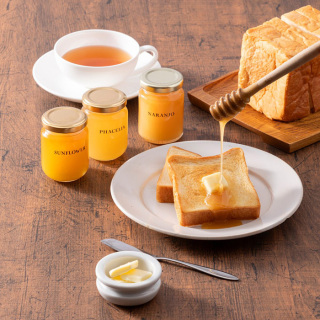 トーストを楽しむはちみつギフト（トリオ）