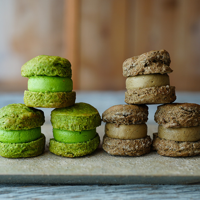 ちわたや】（お届け）茶バターサンド6個セット≪クール便・冷凍