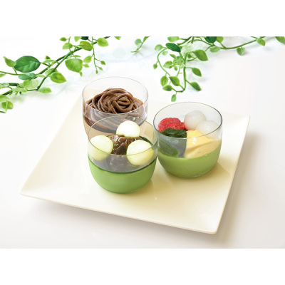 【京都・東山茶寮】（お届け）宇治茶プリン3つの風味≪クール便・冷凍≫