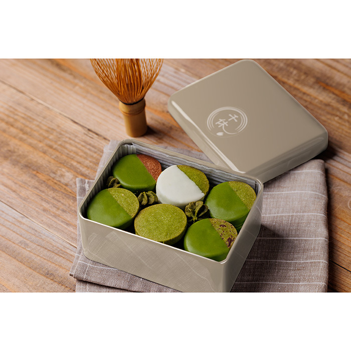 抹茶専門ブランド千休】（店頭受渡し）抹茶チョコレートクッキー缶