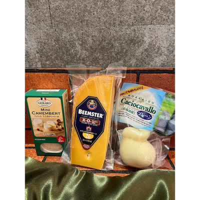 2025年12月 チーズハウス3点チーズセット≪クール便・冷蔵≫