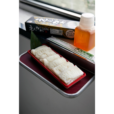 【2月21日正午～午後1時受け取り】新潟県 信越本線 新津駅 えんがわ押し寿司【駅弁とうまいもん大会】