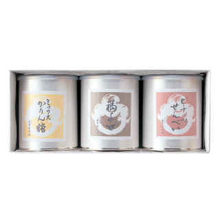 丸缶せんべい3缶セット【敬老の日】