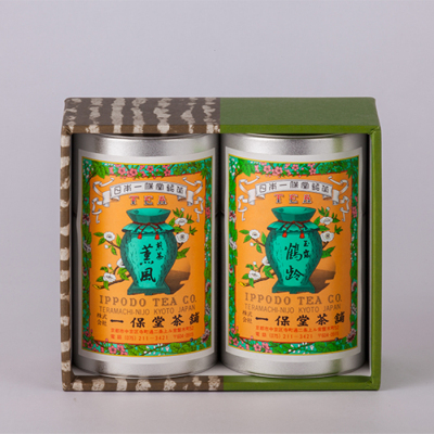 玉露　鶴齢 ・ 煎茶　薫風　小缶詰合せ【敬老の日】