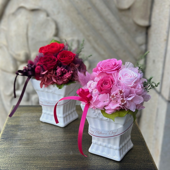 プリザーブドフラワー プティブラン ピンク【母の日】(sg260037)｜阪神