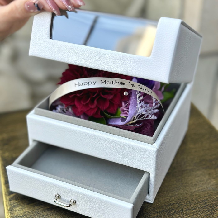 プリザーブドフラワー コフレ【母の日】(sg260053)｜阪神オンライン