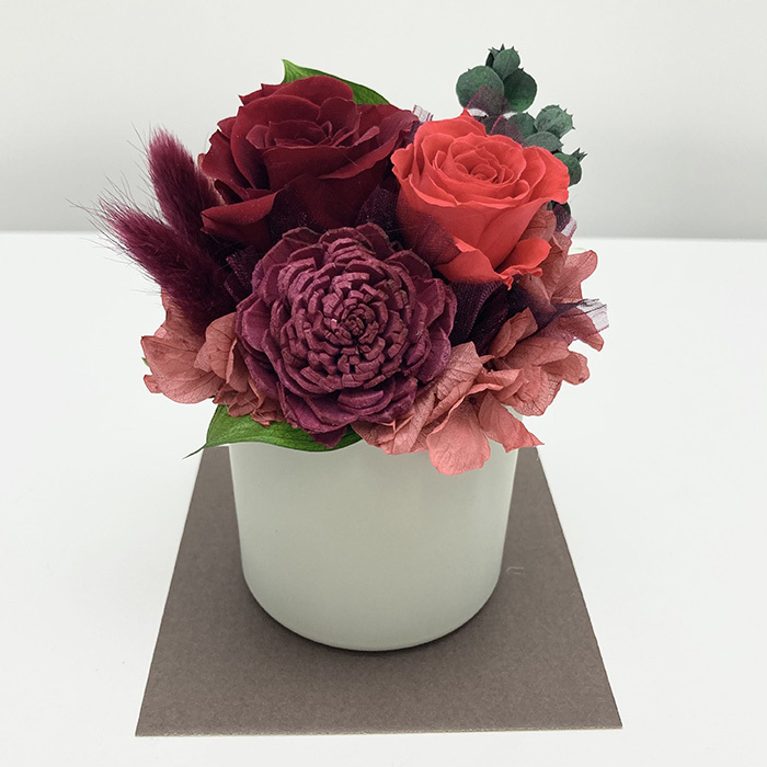 プリザーブドフラワー レッド(sg260067)｜阪神オンラインショッピング