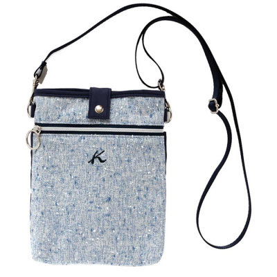 ショルダーバック ブルー