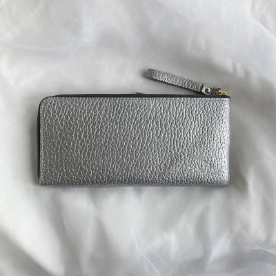 スリムウォレット シルバー