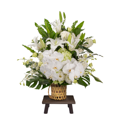 生花アレンジメント御供花(台付)(sws2607003)