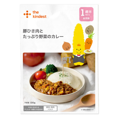 豚ひき肉とたっぷり野菜のカレー（KIDF005-2）