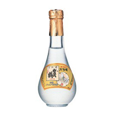 「賀茂鶴」大吟醸 純金箔入 特製 ゴールド賀茂鶴（箱入）180ml[N-026]