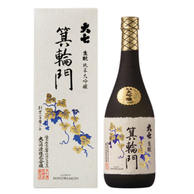 「大七」純米大吟醸 箕輪門（箱入）720ml[N-069]