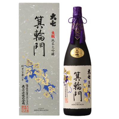 「大七」純米大吟醸 箕輪門（箱入）1800ml[N-070]
