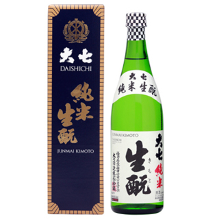 「大七」純米生もと（箱入）720ml[N-073]