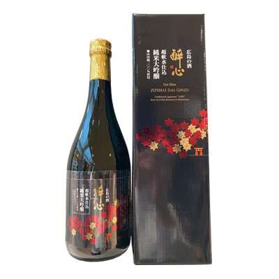 「醉心」 「超軟水仕込」 純米大吟醸（箱入） 720ml [N-082]