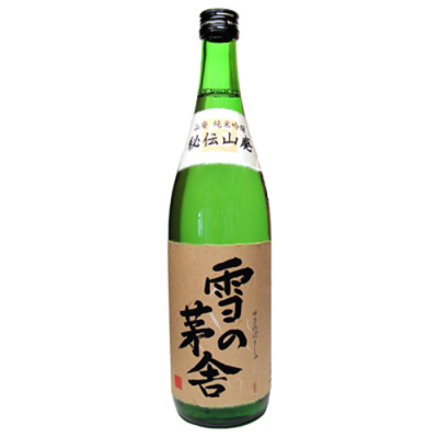 「雪の茅舎」秘伝山廃 純米吟醸（箱なし）720ml[N-088]