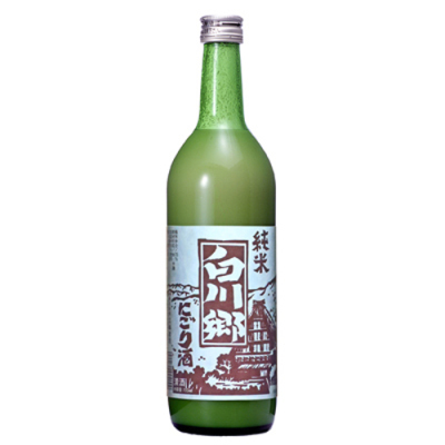 「白川郷」純米にごり酒（箱なし）720ml[N-117]