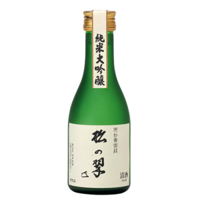 「神聖」純米大吟醸 松の翠（箱入）180ml[N-138]