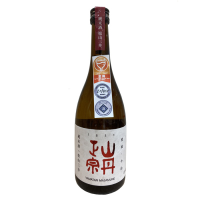 「山丹正宗」純米酒（箱なし）720ml[N-205]
