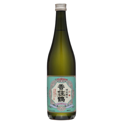 「香住鶴」山廃純米（箱入）720ml[N-019]