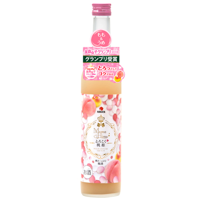 とろこく桃姫　桃たっぷり梅酒　500ml [U-15]