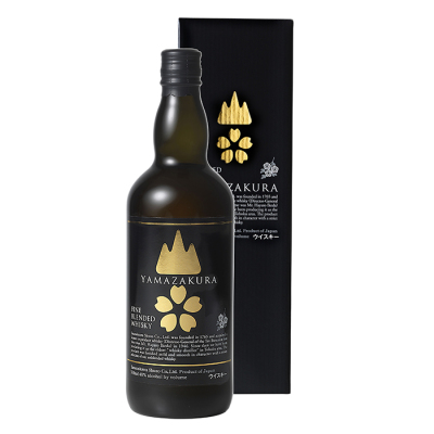 ブレンデッドウイスキー山桜　黒ラベル [W-19]