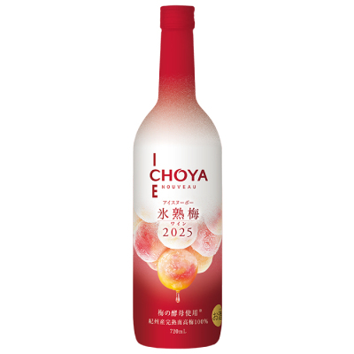 【甘味果実酒】[チョーヤ梅酒]ICE NOUVEAU 氷熟梅ワイン2025