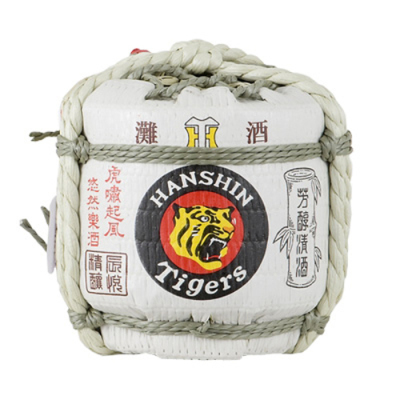清酒阪神タイガース菰冠 （箱入）300ml[N-210]【大阪みやげ】