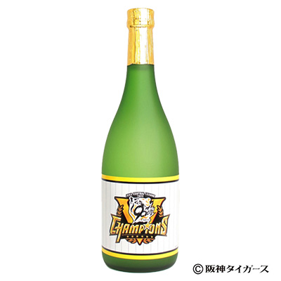 清酒阪神タイガース2025セ・リーグVボトル（クリアカートン入り）