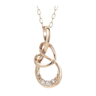 Infinity Love Knot PG ネックレス
