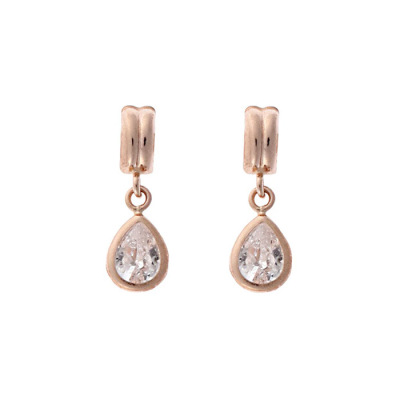 シンプルピアス　10金ピンクゴールド
